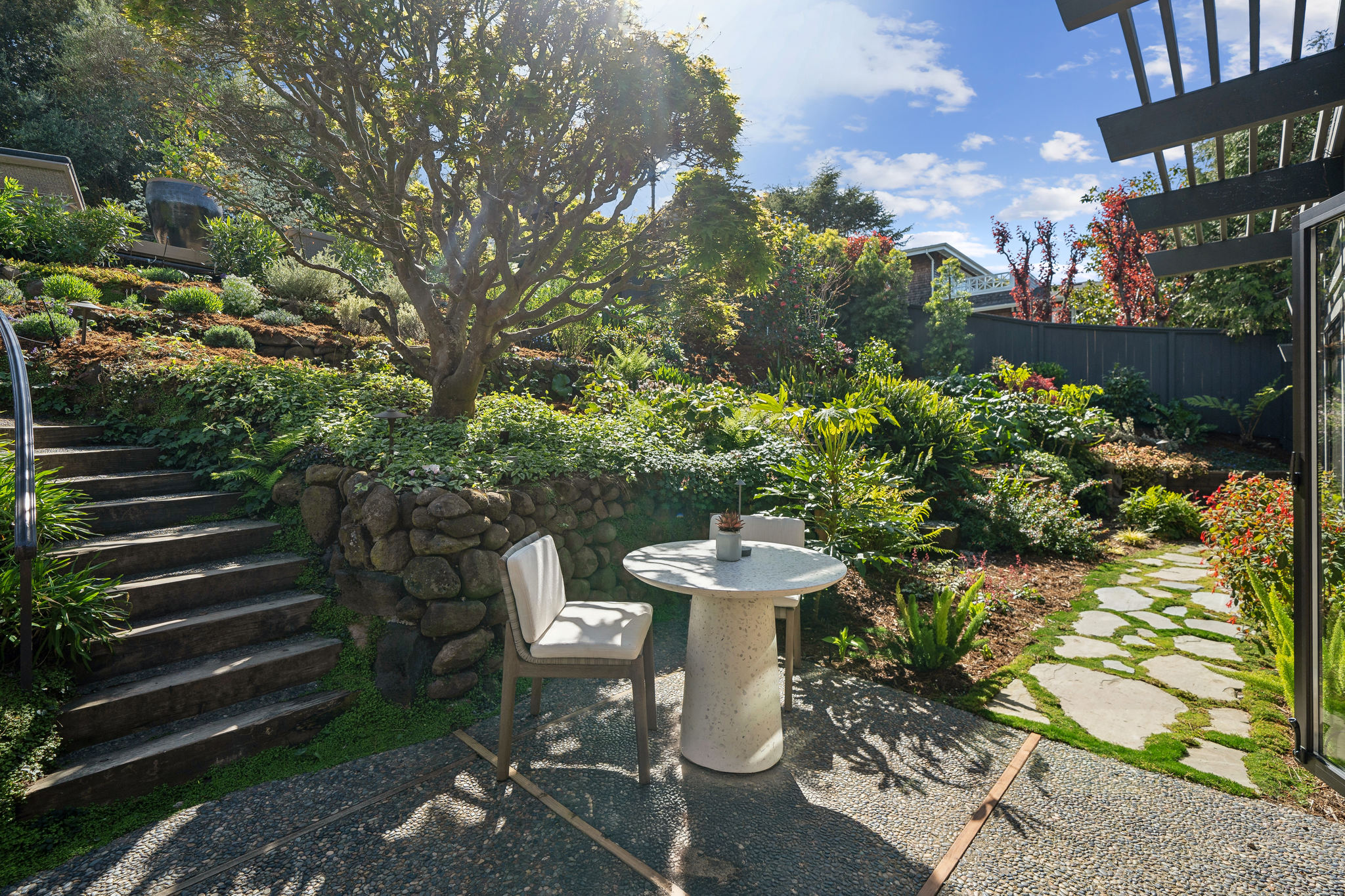 Garden and hillside planting