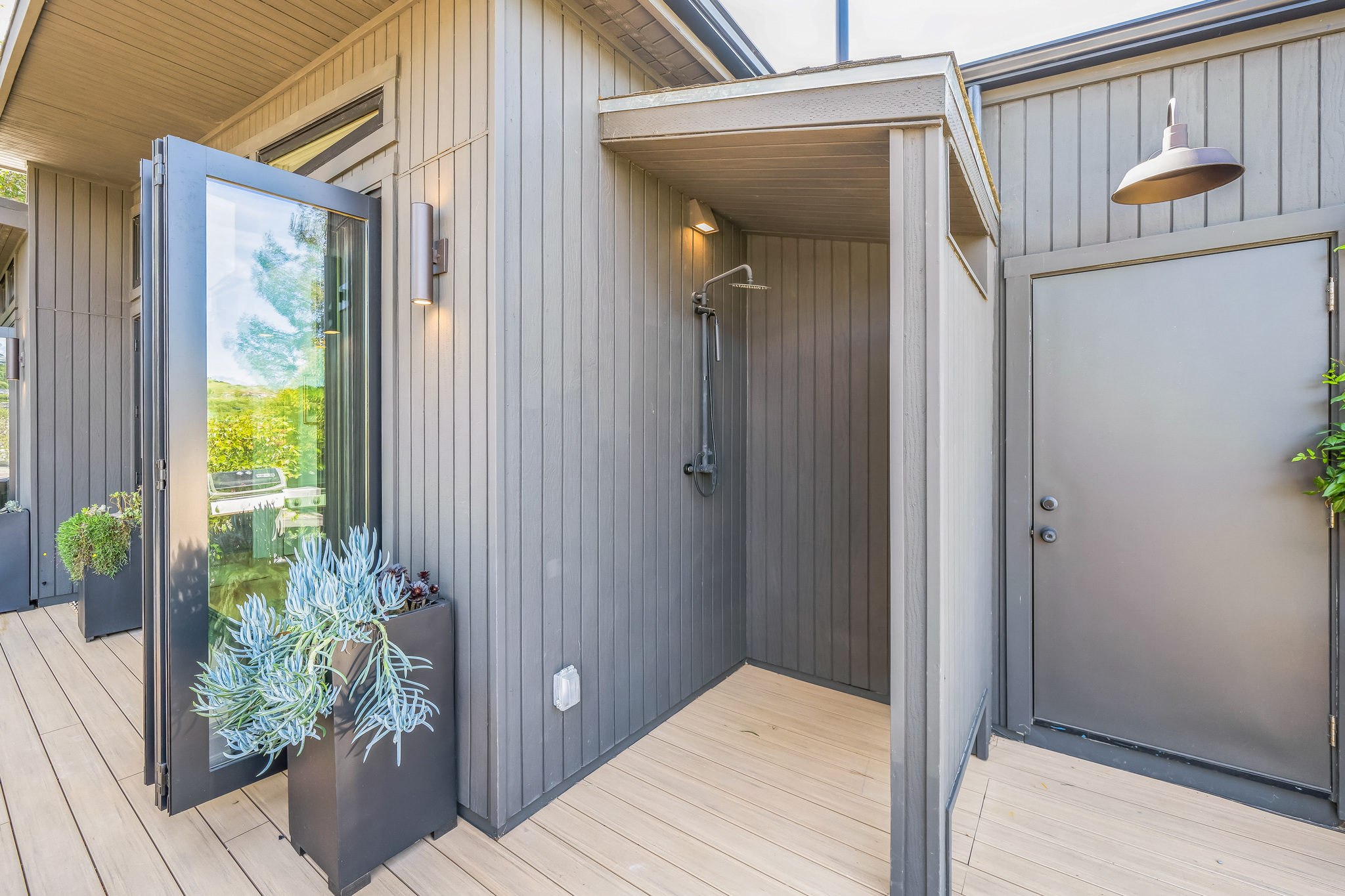 Outdoor shower